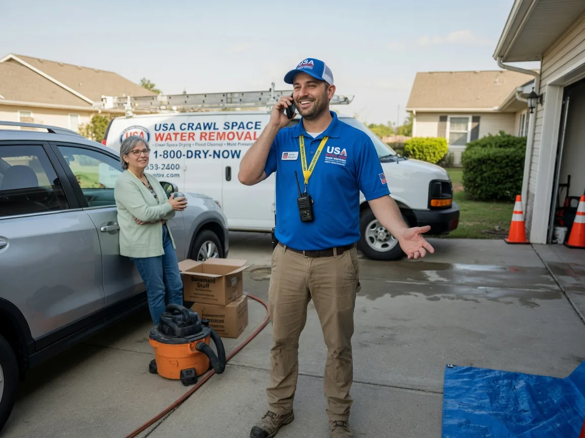 Crawl Space Water Removal Bradley, CA FAQs